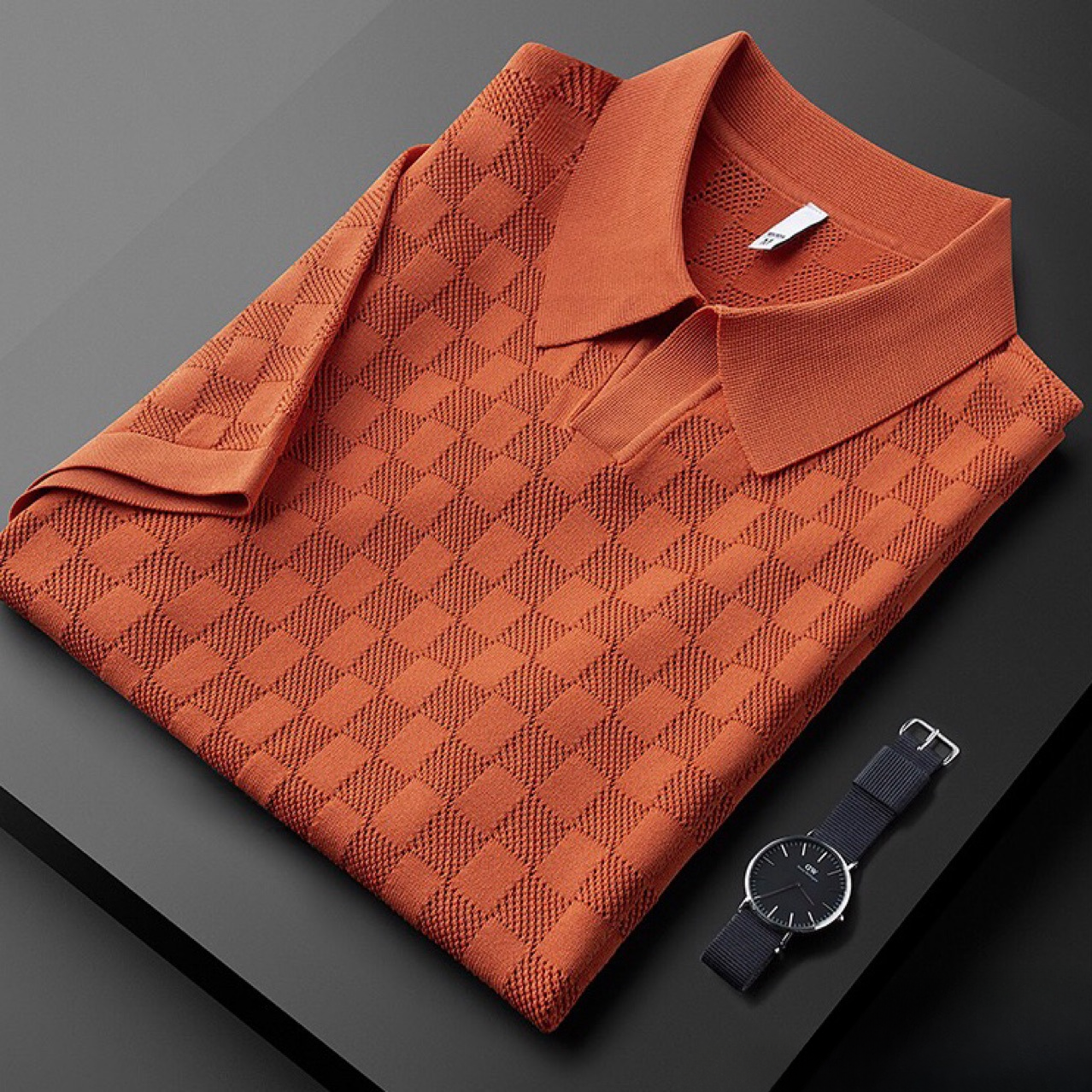 Marc Bauer Airknit Polo Shirt