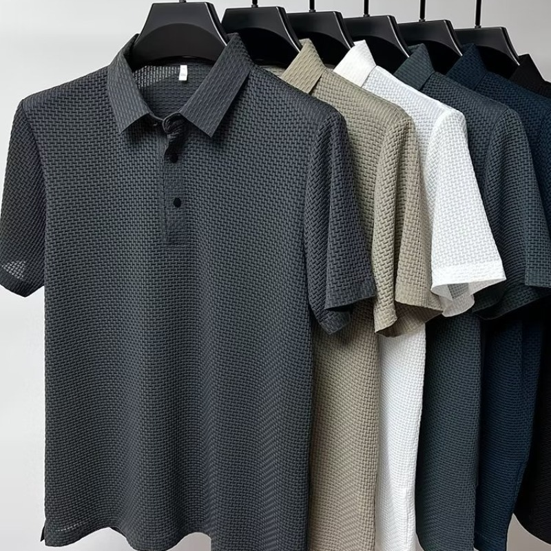 Bracciano Premium Silk Polo Shirt