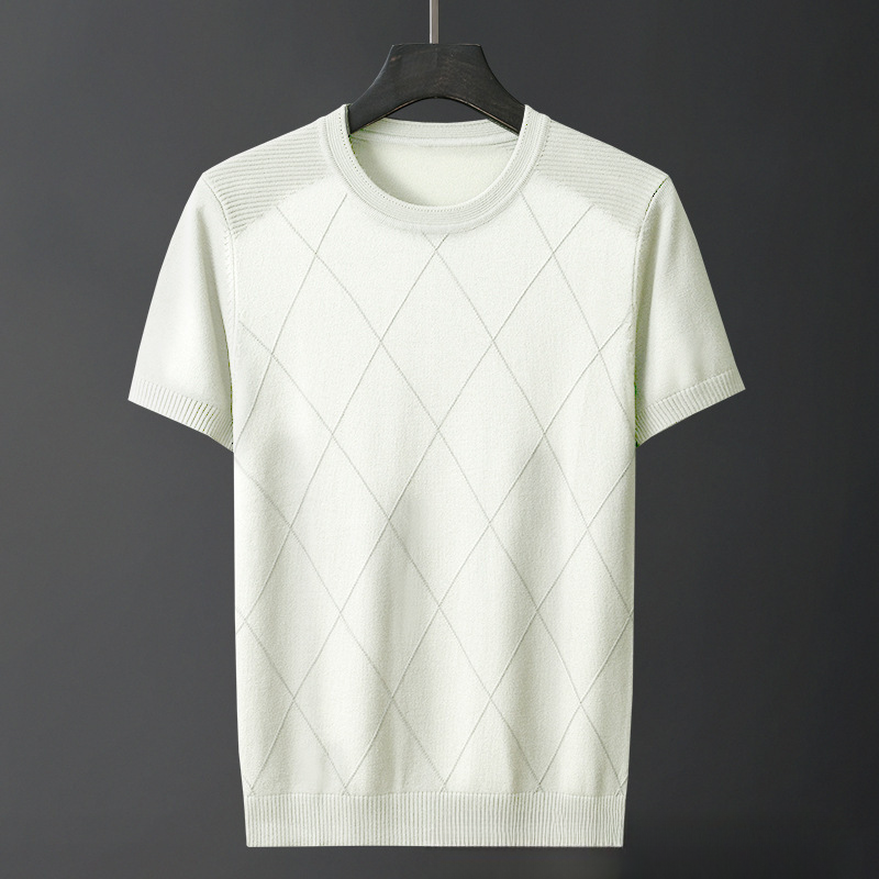 Marquee Grid Knit Tee