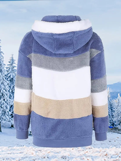 Astoria Plush Zip-Up Jacket