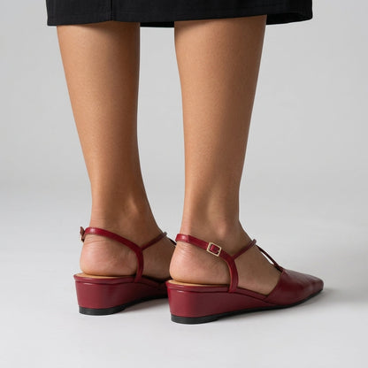 Nora Crossover Slingback Flat