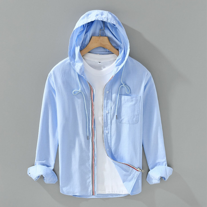 Chelsea Linen Hoodie Shirt
