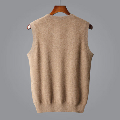 Knox V-neck Cashmere Vest