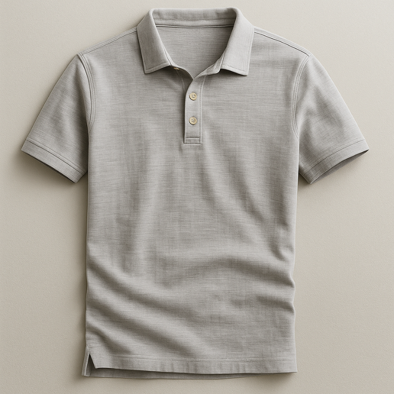 Emerson Linen Polo Shirt