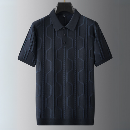 Saint Jacques Textured Polo