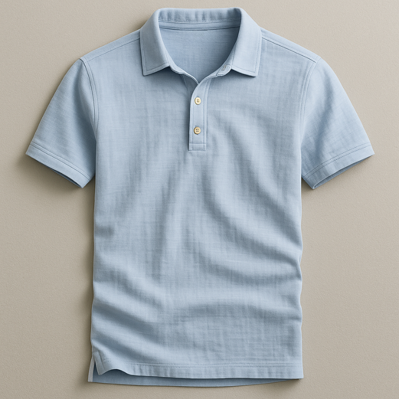 Emerson Linen Polo Shirt