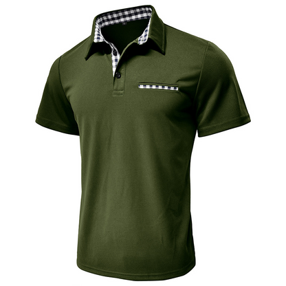 Hudson Gingham Polo Shirt