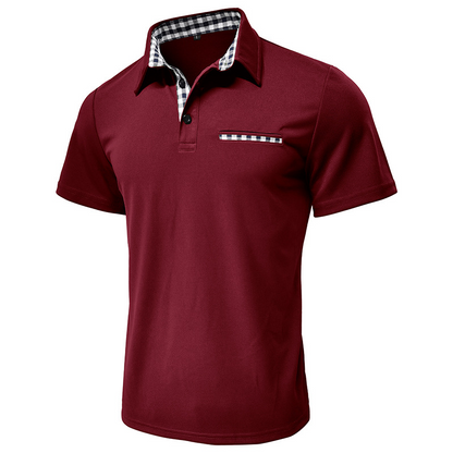 Hudson Gingham Polo Shirt