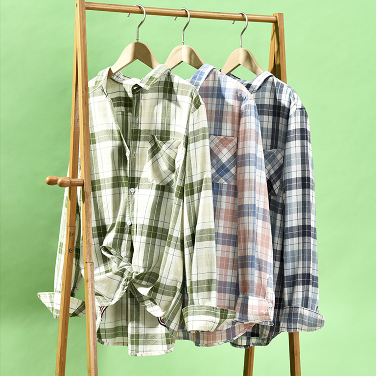 Makani Lightweight Plaid Shirt