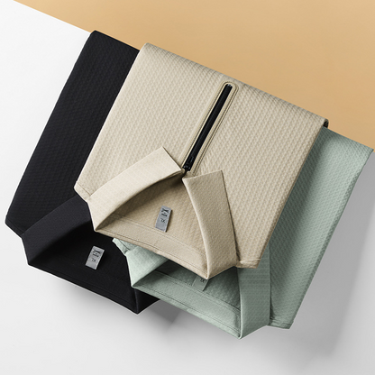 Luca Ferretti Texture-Zip Polo