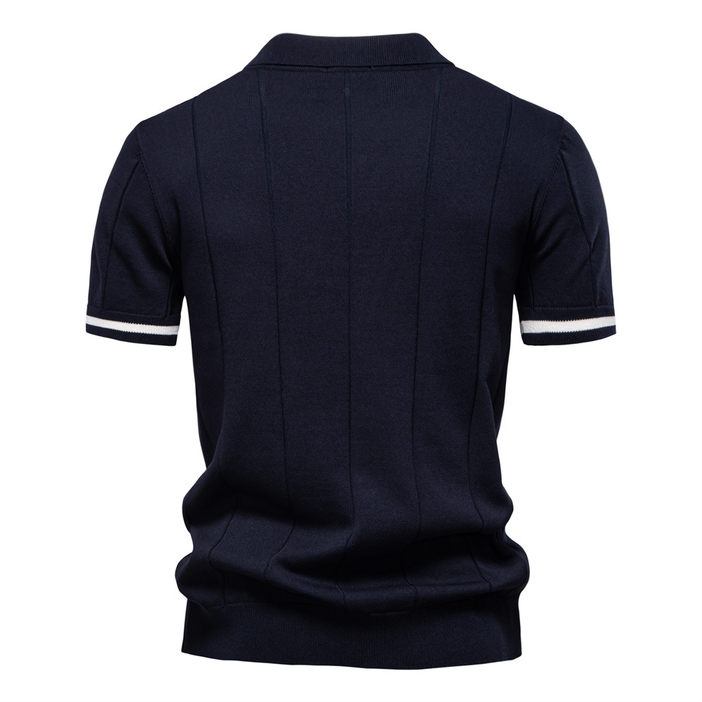 Emiliano Quarter-Zip Polo