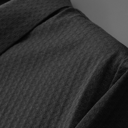 Luca Ferretti Texture-Zip Polo