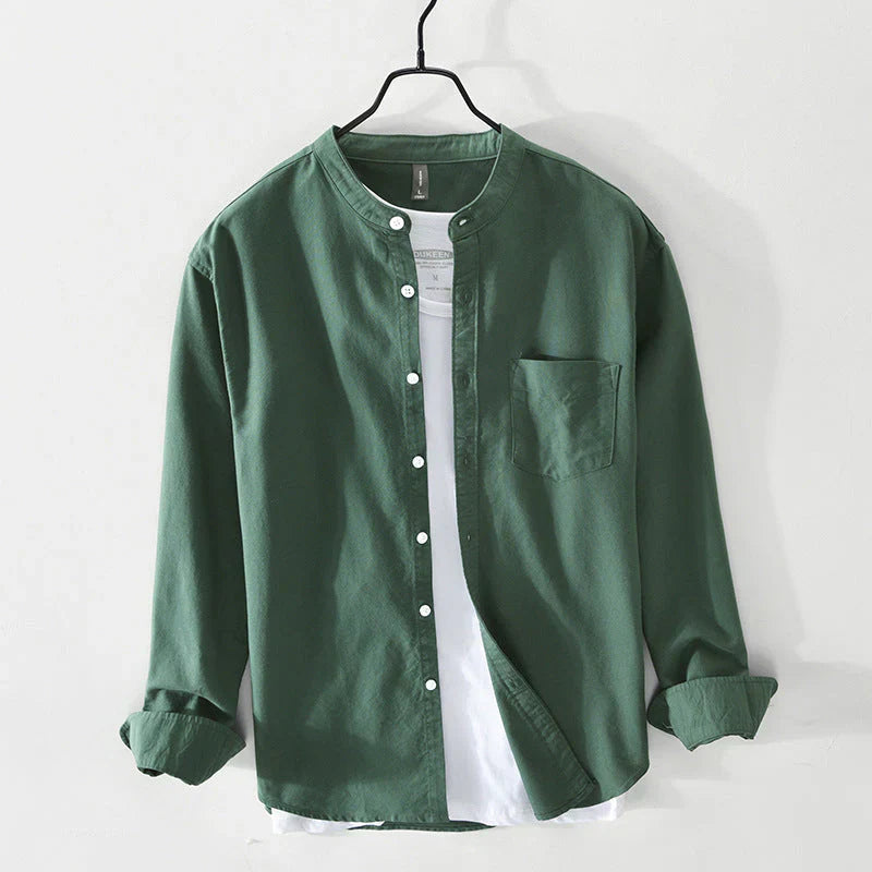 Preston Minimal Collar Shirt