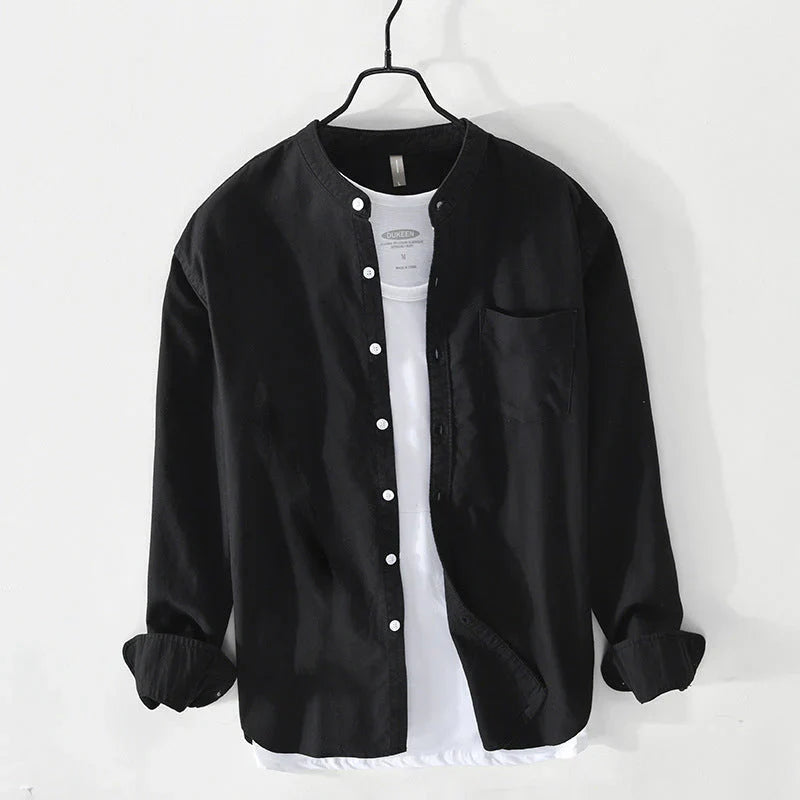 Preston Minimal Collar Shirt