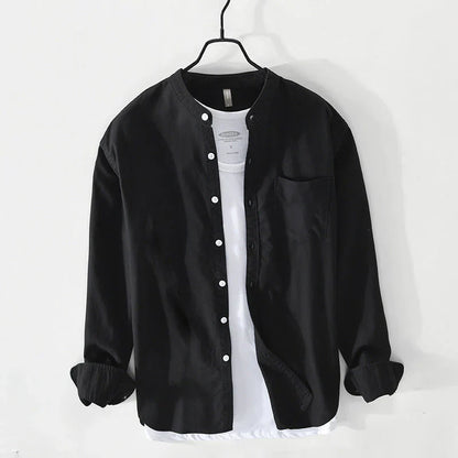 Preston Minimal Collar Shirt
