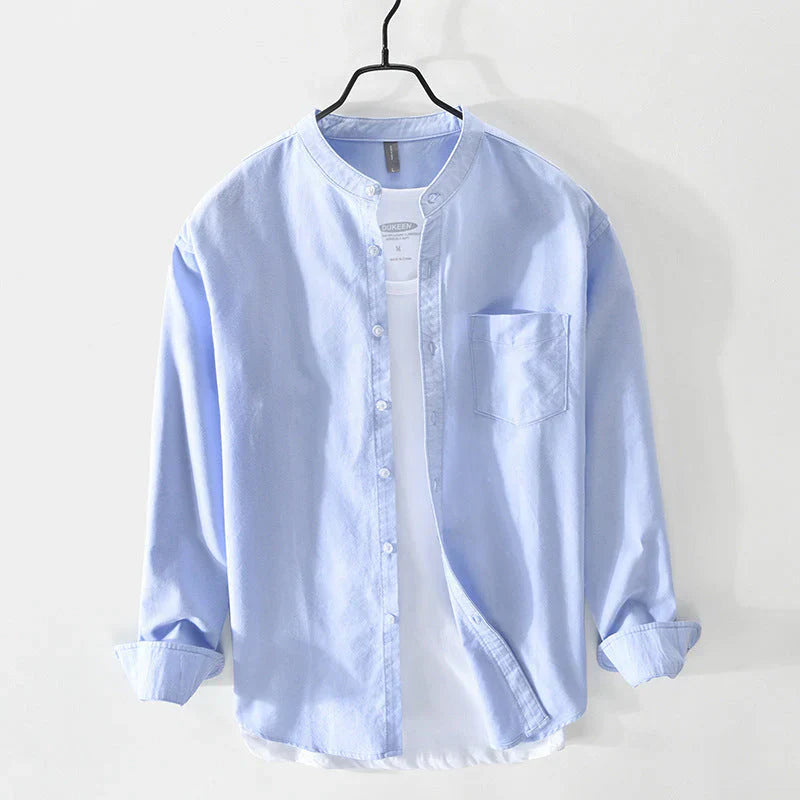 Preston Minimal Collar Shirt