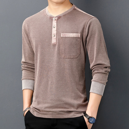 Hampton Waffle Henley Shirt