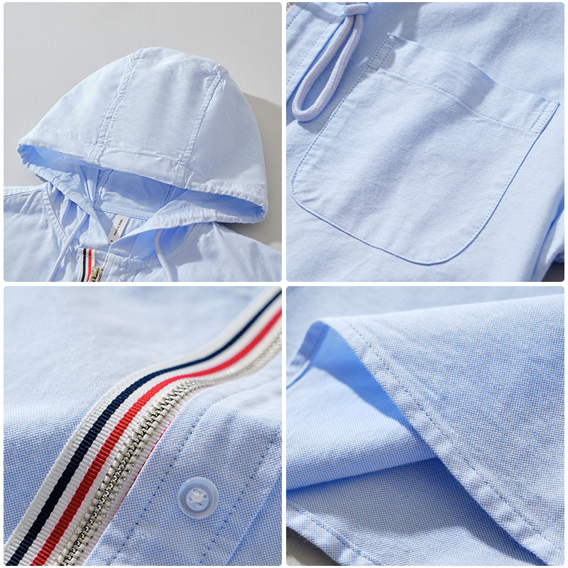 Chelsea Linen Hoodie Shirt