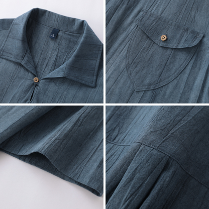 Hudson Linen Polo Shirt