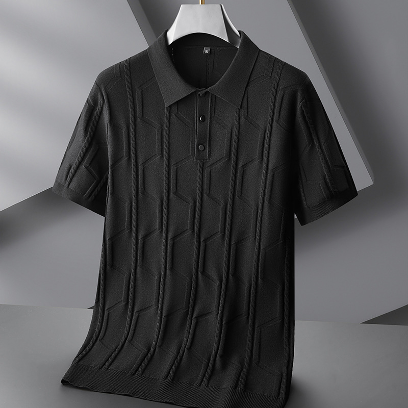 Saint Jacques Textured Polo