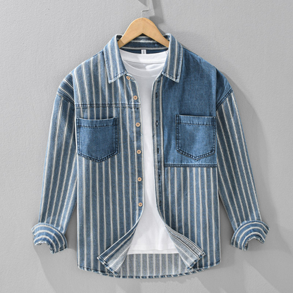 Jean Marcel Denim Polo Shirt