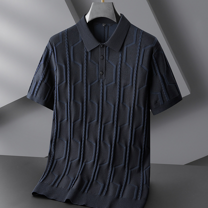 Saint Jacques Textured Polo