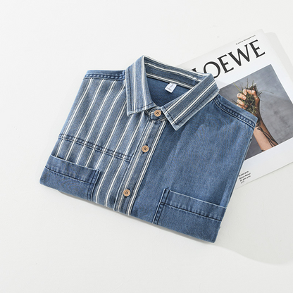 Jean Marcel Denim Polo Shirt