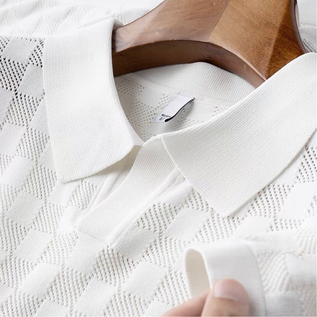 Marc Bauer Airknit Polo Shirt