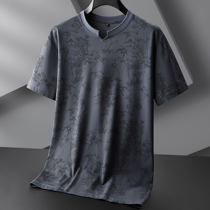 Kazen Ribbed Knit Tee