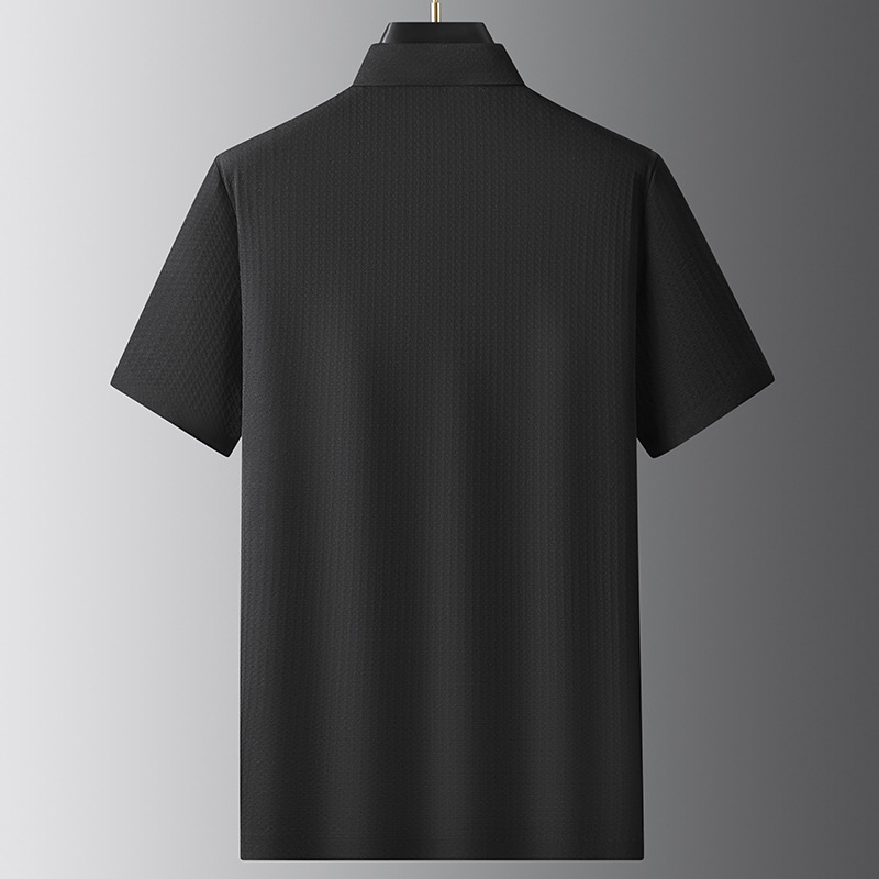 Luca Ferretti Texture-Zip Polo