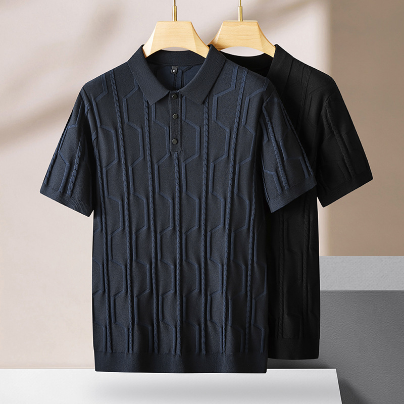 Saint Jacques Textured Polo