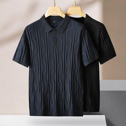 Saint Jacques Textured Polo