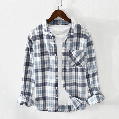 Makani Lightweight Plaid Shirt