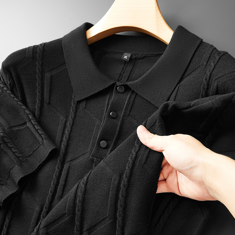 Saint Jacques Textured Polo