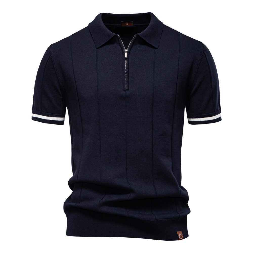 Emiliano Quarter-Zip Polo