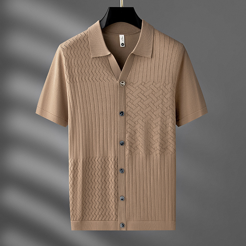 Grayson Textured Knit Shirt