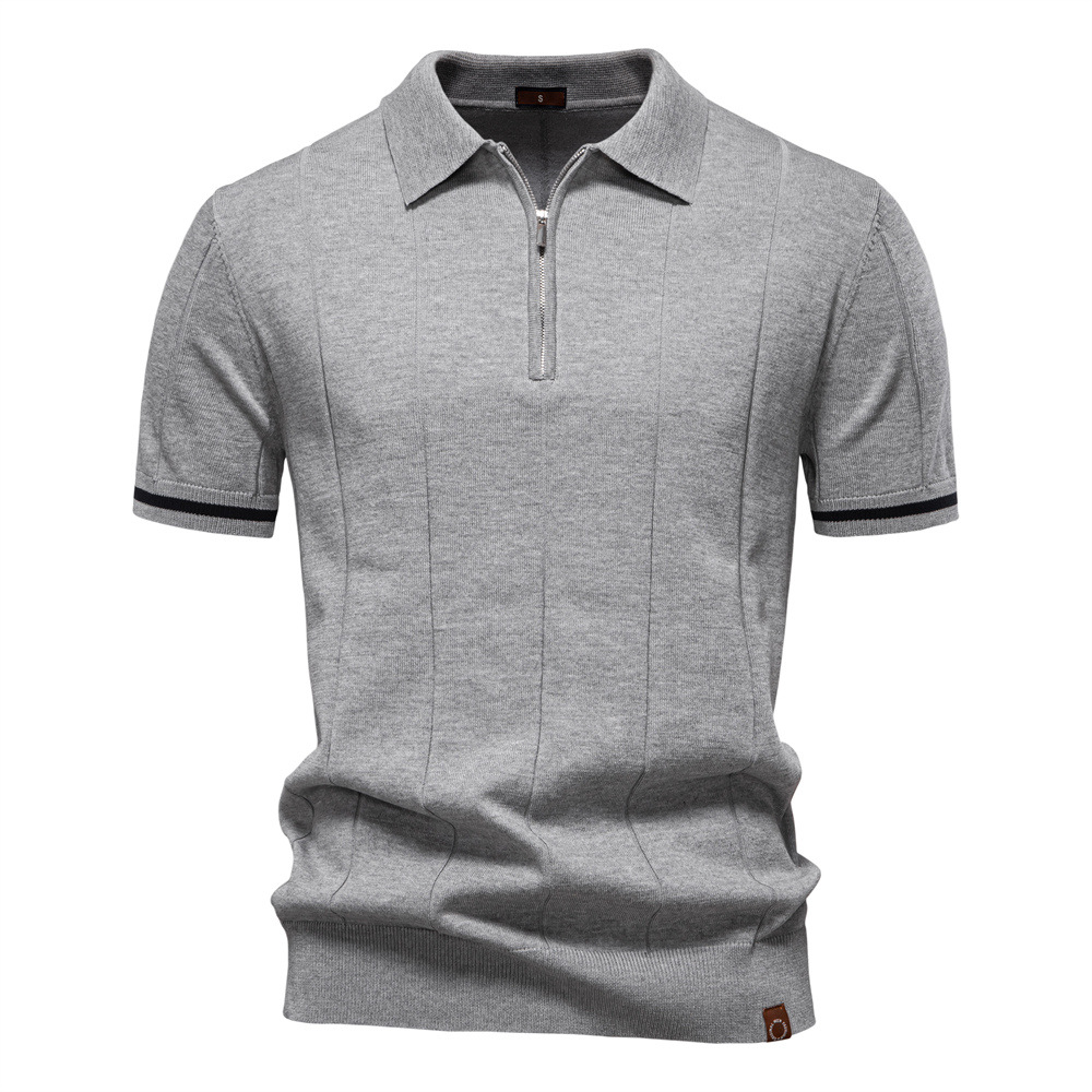 Emiliano Quarter-Zip Polo