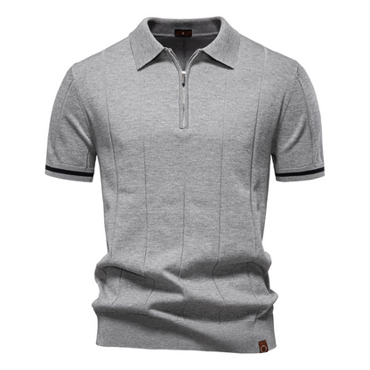 Emiliano Quarter-Zip Polo