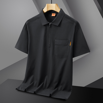 Jules Mercer Zip Polo