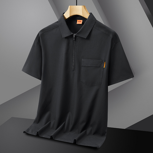 Jules Mercer Zip Polo