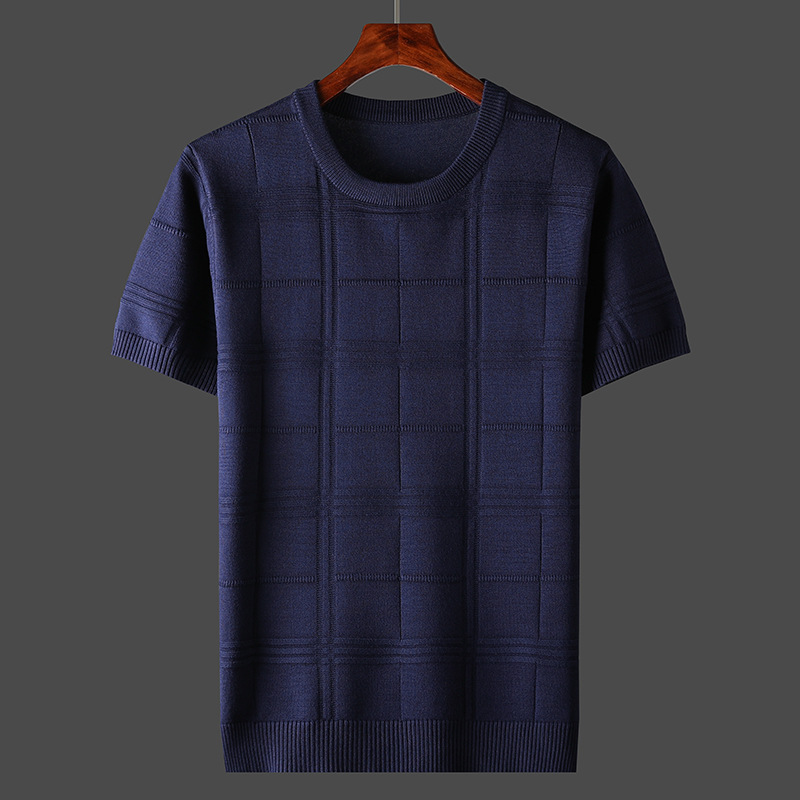 Bergamo Checked Knit Tee