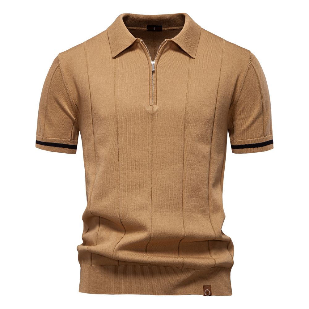 Emiliano Quarter-Zip Polo