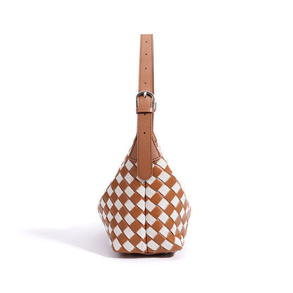 Lily Woven Hobo Bag