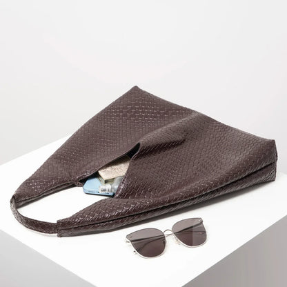 Sylvie Woven Hobo Bag
