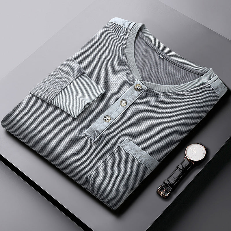 Hampton Waffle Henley Shirt