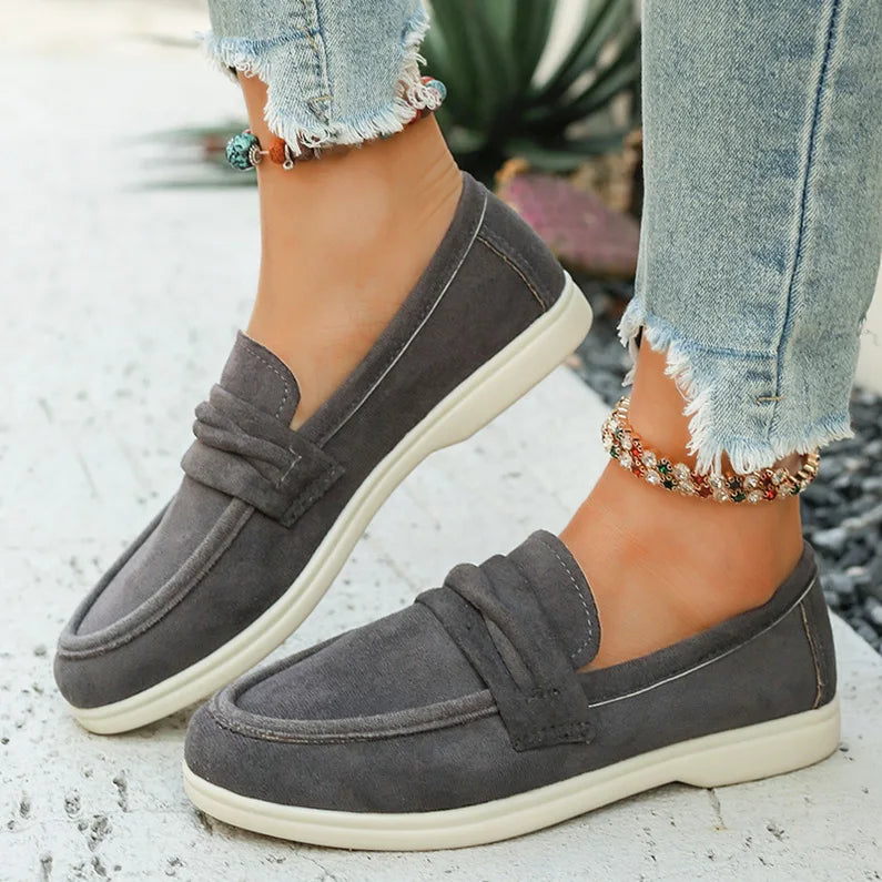 Sandra Suede Loafer
