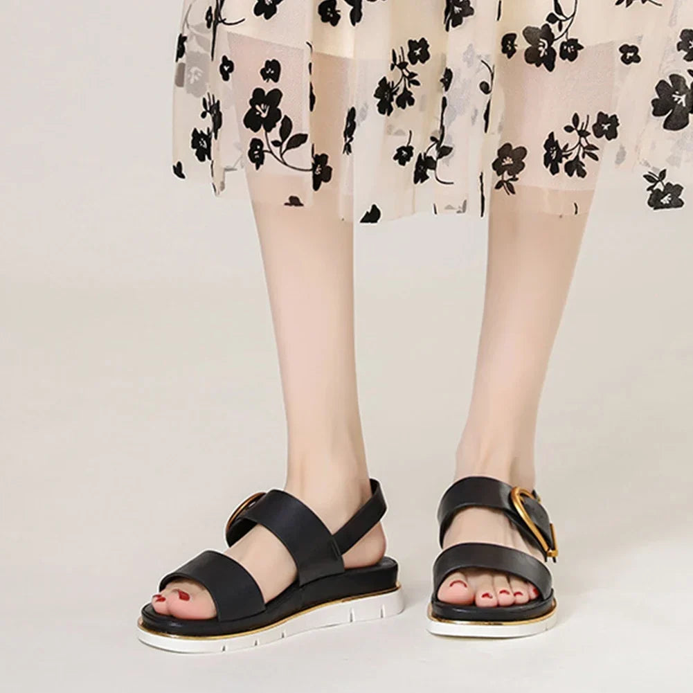 Pomona Slingback Low Platform Sandal