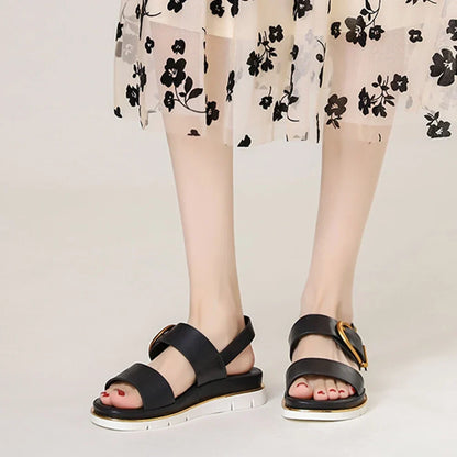 Pomona Slingback Low Platform Sandal