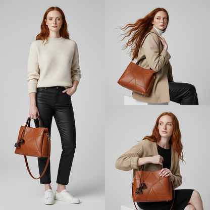 Arabella Leather Tote Bag