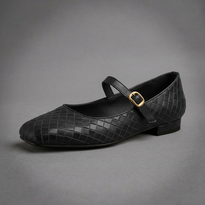Winona Woven Mary Jane Flat